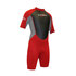 Gul Flatlock De Shorty 3 Mm Junior G-Force Traje - Rojo / Azul Niebla