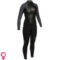 Gul Perfil De Puntada Invisible Vapor 3 / 2Mm De Las Mujeres Traje - Blk / Grpht