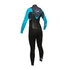 Gul Perfil Cz Puntada Invisible Vapor 3 / 2Mm De Las Mujeres Traje - Blk / Turq