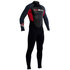 Gul Respuesta De Puntada Invisible Vapor 3 / 2Mm Para Hombre Traje - Negro / Rojo
