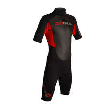 Gul Respuesta Flatlock Chapo 3 / 2Mm Para Hombre Traje - Negro / Rojo Gul Respuesta Flatlock Chapo 3 / 2Mm Para Hombre Traje - Negro / Rojo