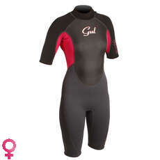 Gul Mujer Respuesta 3 / 2Mm Flatlock Chapo Traje - Grafito / Mag Gul Mujer Respuesta 3 / 2Mm Flatlock Chapo Traje - Grafito / Mag