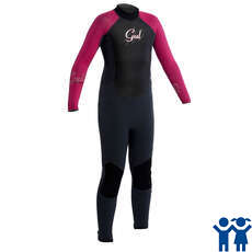 Gul Júnior Niñas Respuesta 3 / Steamerwetsuit 2Mm - Grpht / Mag Gul Júnior Niñas Respuesta 3 / Steamerwetsuit 2Mm - Grpht / Mag