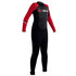 Gul Respuesta Vapor 3 / 2Mm Junior Traje - Negro / Rojo