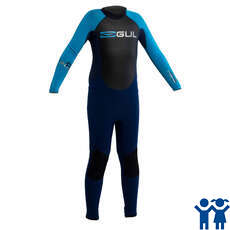 Gul Respuesta Vapor 3 / 2Mm Junior Traje - Azul Marino / Elec Gul Respuesta Vapor 3 / 2Mm Junior Traje - Azul Marino / Elec