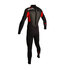 Gul Respuesta Flatlock Vapor 3 / 2Mm Para Hombre Traje - Negro / Rojo