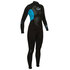 Respuesta Gul Para Mujer 3 / 2Mm Flatlock Vapor 3 / 2Mm De Traje - Blk / Turq
