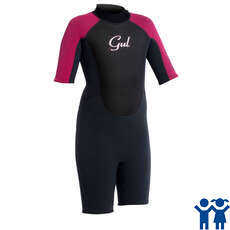 Gul Junior Femenino Respuesta Verano Chapo 3 / 2Mm De Traje - Grpht / Mag