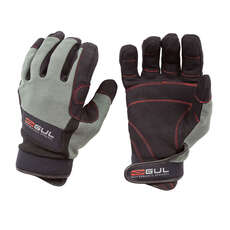 Guanti Gul Summer Full Finger Junior  - Nero / Antracite