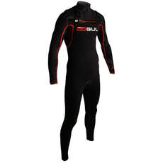 Gul Viper Blindstich Vapor 3 / 2Mm Para Hombre Traje - Negro / Rojo