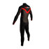 Gul Viper Blindstich Vapor 3 / 2Mm Para Hombre Traje - Negro / Rojo