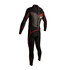 Gul Vortex Puntada Invisible Vapor 3 / 2Mm Para Hombre Traje - Negro / Rojo