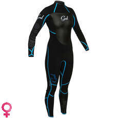 Gul Vortex Puntada Invisible Vapor 3 / 2Mm De Las Mujeres Traje - Negro / Azul