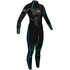 Gul Vortex Puntada Invisible Vapor 3 / 2Mm De Las Mujeres Traje - Negro / Azul