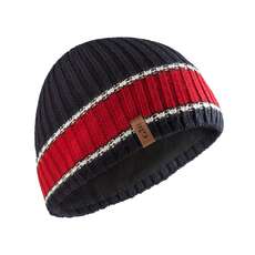 Gill Band Stripe Beanie - Azul Marino / Rojo / Blanco