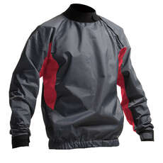 Gul Shore Waterproof / Windproof Spray Top - Gris / Rojo