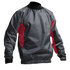 Gul Júnior Shore Impermeable / A Prueba De Viento Spray Top - Gris / Rojo