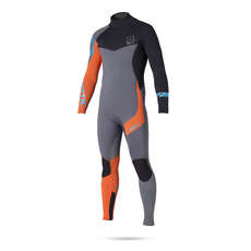 Fuego Cruzado Mystic 5.4 Gbs Backzip Traje 2015 - Gris