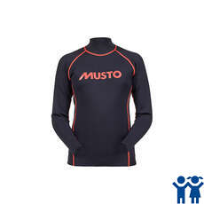 Musto Junior De Neopreno - Negro / Anaranjado Del Fuego