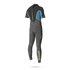 Mystic Crossfire 3/2 Gbs Shorts Backzip Traje De Neopreno - Gris