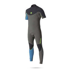 Mystic Crossfire 3/2 Gbs Shorts Backzip Traje De Neopreno - Gris Mystic Crossfire 3/2 Gbs Shorts Backzip Traje De Neopreno - Gris