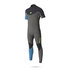 Mystic Crossfire 3/2 Gbs Shorts Backzip Traje De Neopreno - Gris