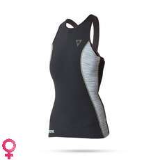 Mystic Para Mujer Diva 2 Mm De Traje De Neopreno Top - Gris