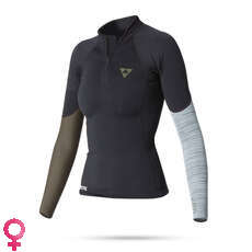 Mystic Para Mujer Diva 2 Mm De Traje De Neopreno Top - Gris Mystic Para Mujer Diva 2 Mm De Traje De Neopreno Top - Gris