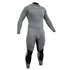 Gul Código De Cero 4/3 Mm Blindstitched Vapor Traje - Metal