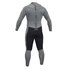 Gul Código De Cero 4/3 Mm Blindstitched Vapor Traje - Metal