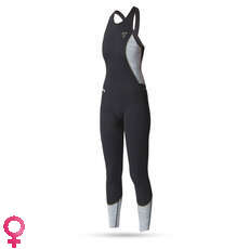 Mujeres Místicas Diva 3 / 2Mm Sup Long John Traje - Gris Mujeres Místicas Diva 3 / 2Mm Sup Long John Traje - Gris