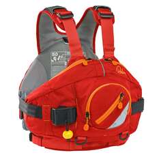 Palm Amp White Water Pfd Flotabilidad Ayuda - Rojo Palm Amp White Water Pfd Flotabilidad Ayuda - Rojo