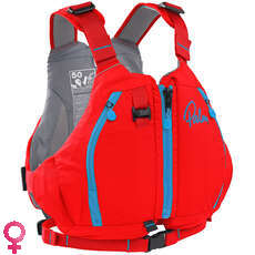 Palm Womens Peyto Pfd Kayak Buoyancy Aid - Rojo Palm Womens Peyto Pfd Kayak Buoyancy Aid - Rojo