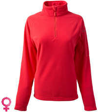 Gill Womens Grid Microfleece - Coral