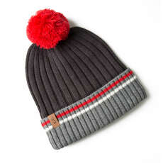 Gill Offshore Gorro De Punto - Grafito / Rojo Gill Offshore Gorro De Punto - Grafito / Rojo