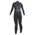 Gul Mujer Viper 5/4 Mm Perno De Puntada Invisible En Seco Traje - Negro