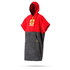 Poncho Místico / Fleece / Changing Changing - Rojo
