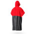 Poncho Místico / Fleece / Changing Changing - Rojo