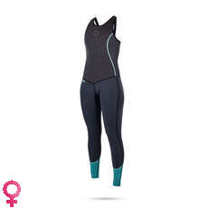 Mujeres Místicas Diva 3/2 Mm Long John Traje - Gris