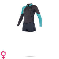 Mujeres Místicas Diva 3 / 2Mm Flatlock Longarm Fz Súper Chapo - Gris