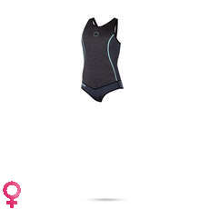 Mystic Para Mujer Diva 2 Mm Short John Traje - Gris