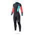 Mystic Para Mujer Diva 3/2Mm Traje De Gbs Volver-Zip - Teal