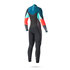 Mystic Para Mujer Diva 5/3 Mm Gbs Frontzip Traje - Teal