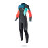Mystic Para Mujer Diva 5/3 Mm Gbs Frontzip Traje - Teal