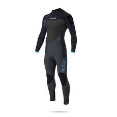 Traje De Neopreno Trasero Mystic Majestic 5/3 Gbs - Azul Traje De Neopreno Trasero Mystic Majestic 5/3 Gbs - Azul