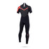 Mystic Majestic 3/2 Gbs Zipfree Shortarm Traje - Negro
