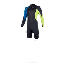 Mystic Estrella 3/2 Flatlock Backzip Longarm Chapo Traje - Lima