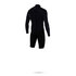 Mystic Estrella 3/2 Flatlock Backzip Longarm Chapo Traje - Negro