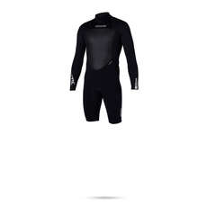 Mystic Estrella 3/2 Flatlock Backzip Longarm Chapo Traje - Negro