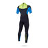 Estrella Mystic 3/2 Gbs Doble Cremallera Frontal Shortarm Traje - Lima
